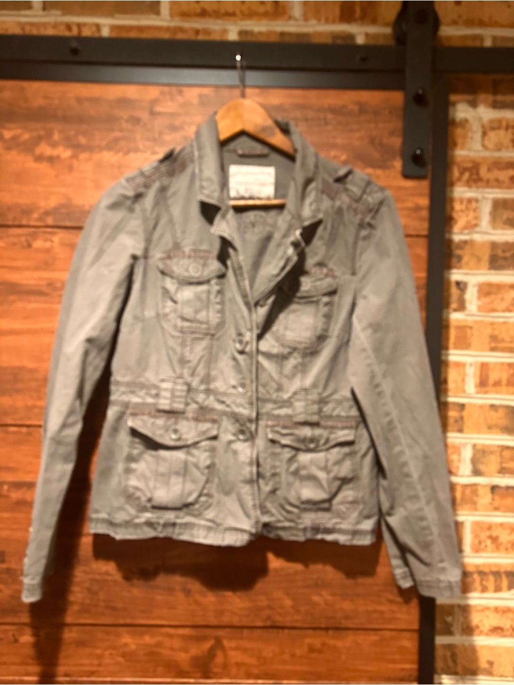 Y2K Aeropostale Army Utility Jacket size L (56)